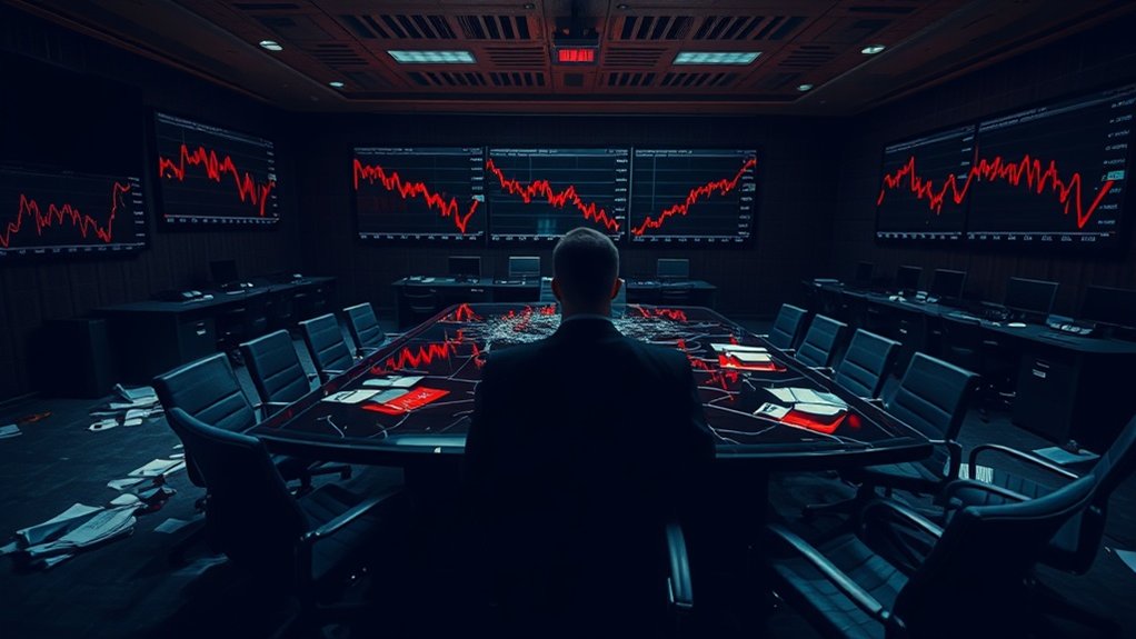 crise econômica corporativa avançada