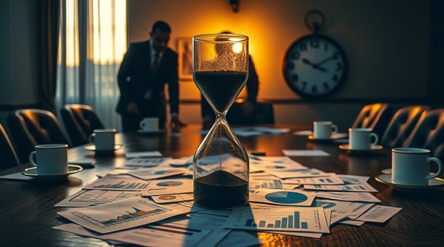 crise empresarial tem duração