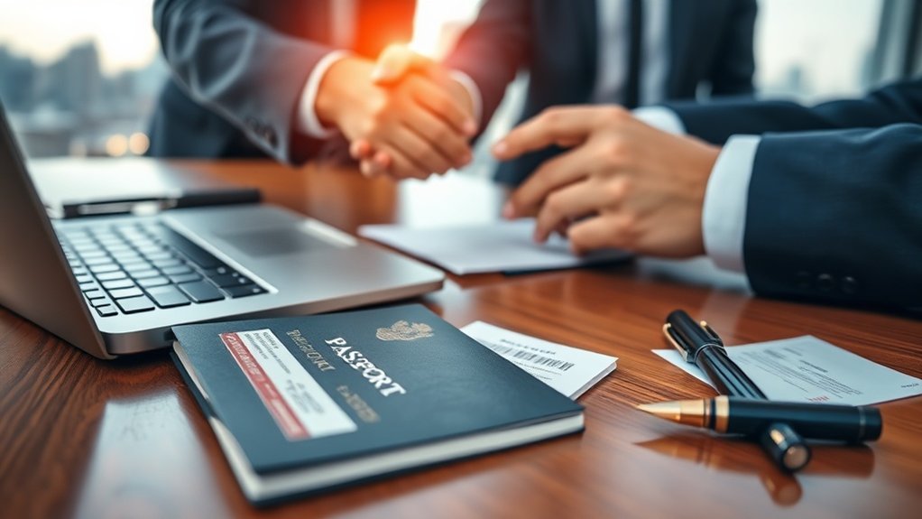 requisitos de visto de negócios benefícios