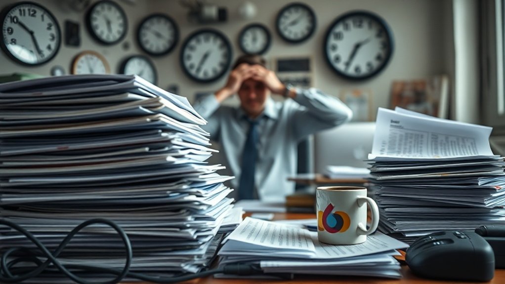 sinais de alerta de sobrecarga de capacidade