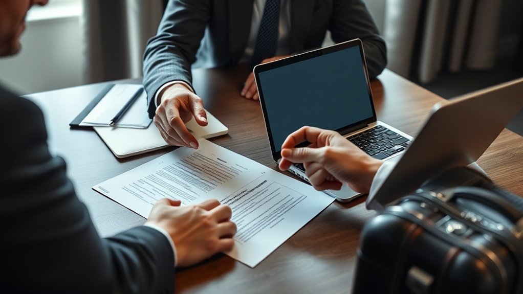 negociação e proteção de contratos