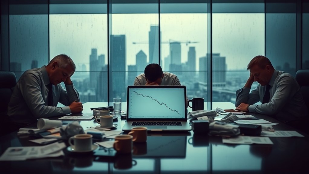 crise financeira corporativa