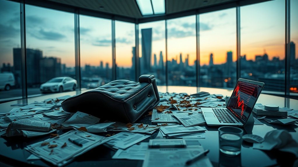 crise financeira corporativa