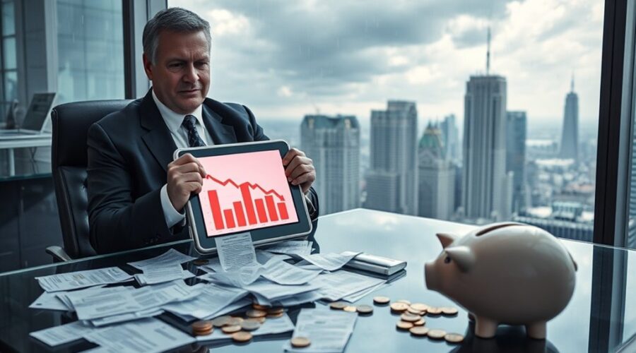 defesa contra crise financeira corporativa