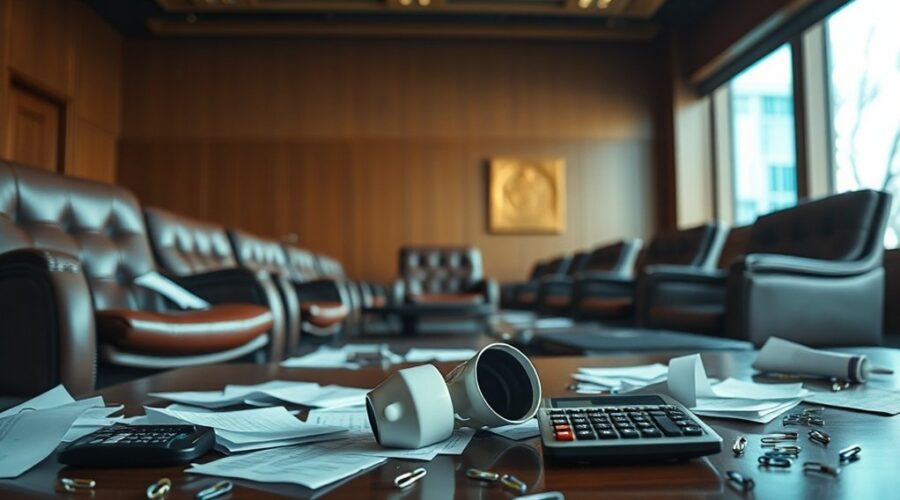 realidade da crise financeira corporativa