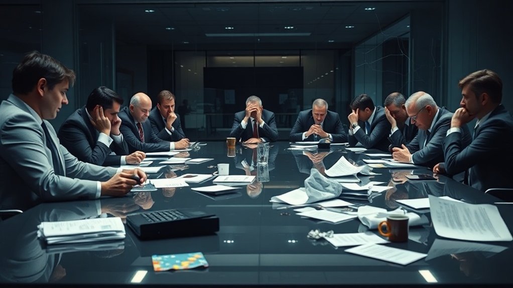 série sobre crise financeira corporativa