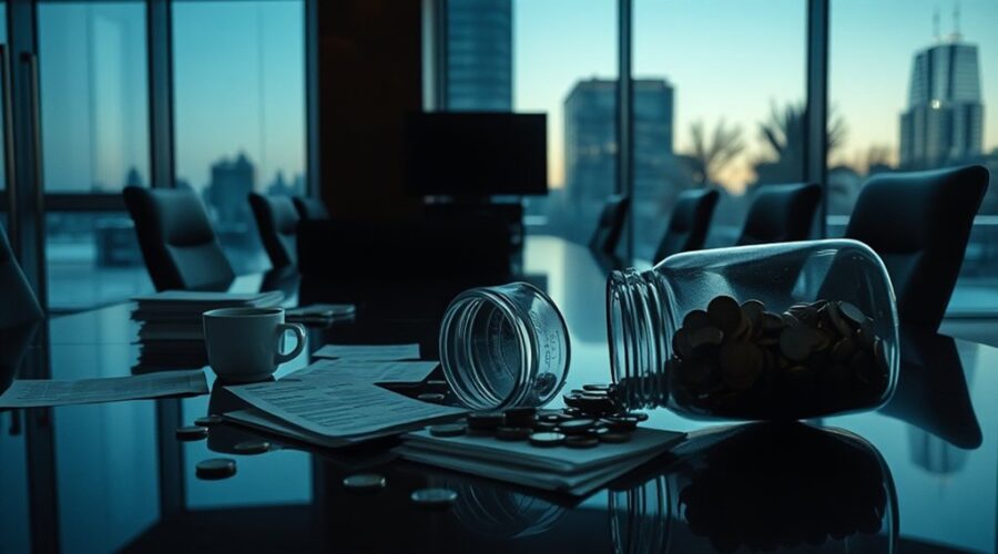 crise econômica na empresa