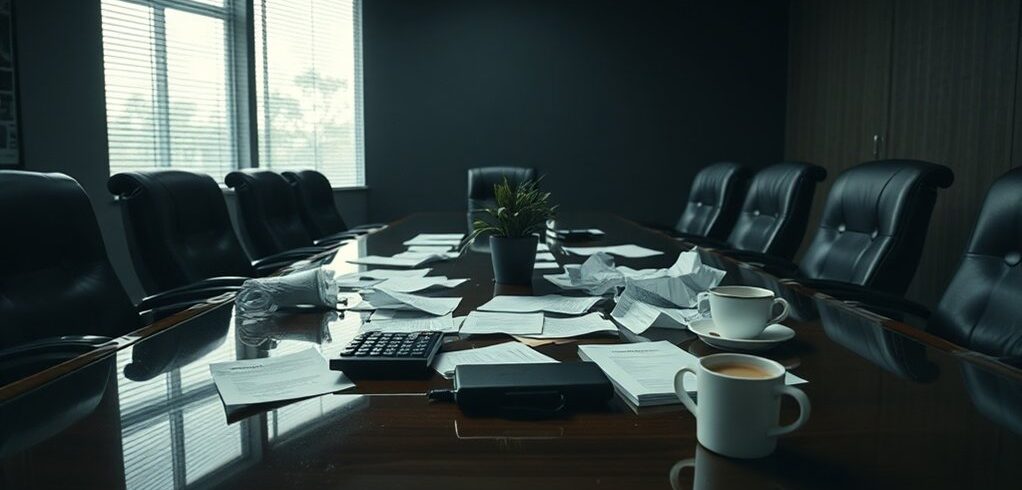 crise econômica na empresa