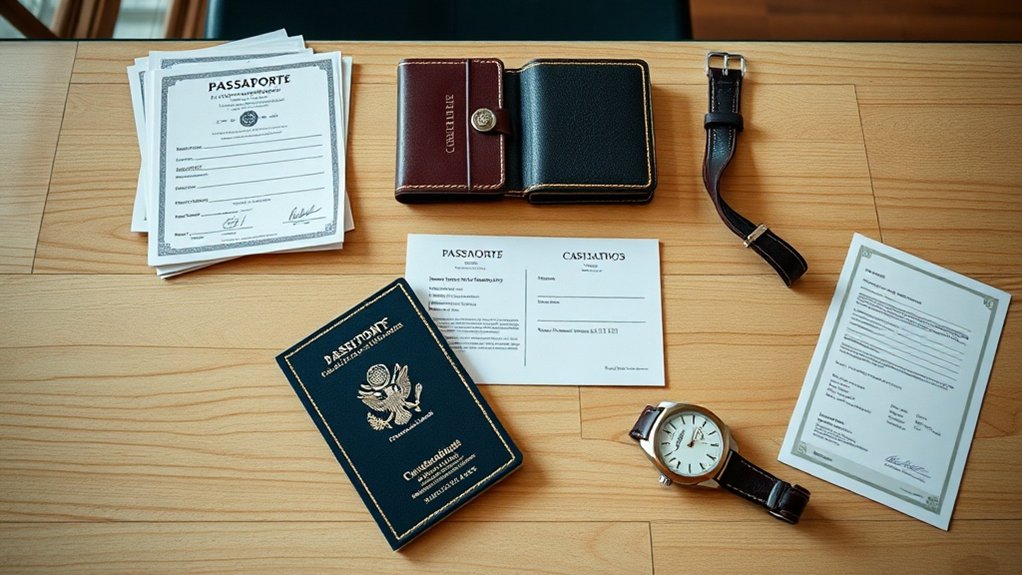 documentos essenciais para solicitação de visto