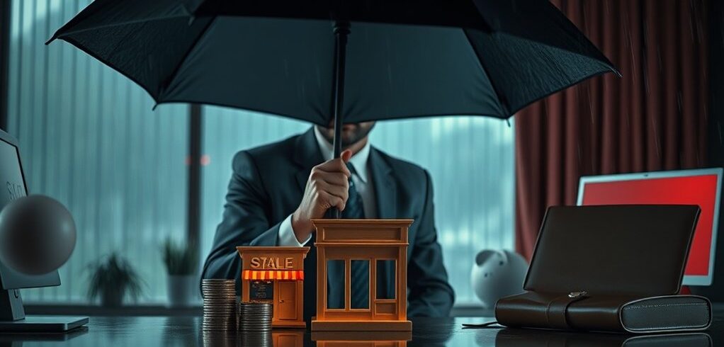 proteção de empresas contra crise financeira