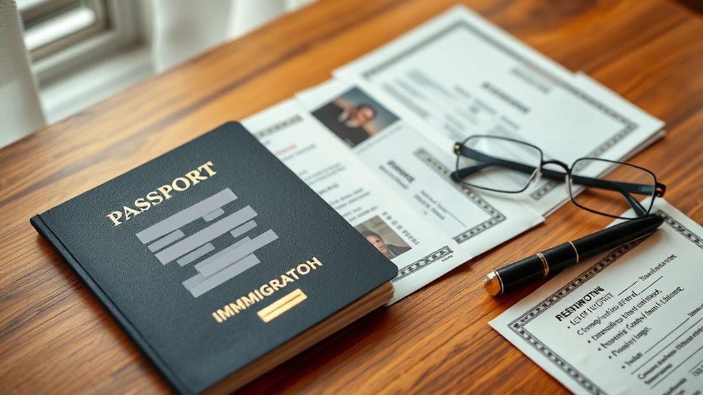 guia da lista de verificação de documentos de imigração