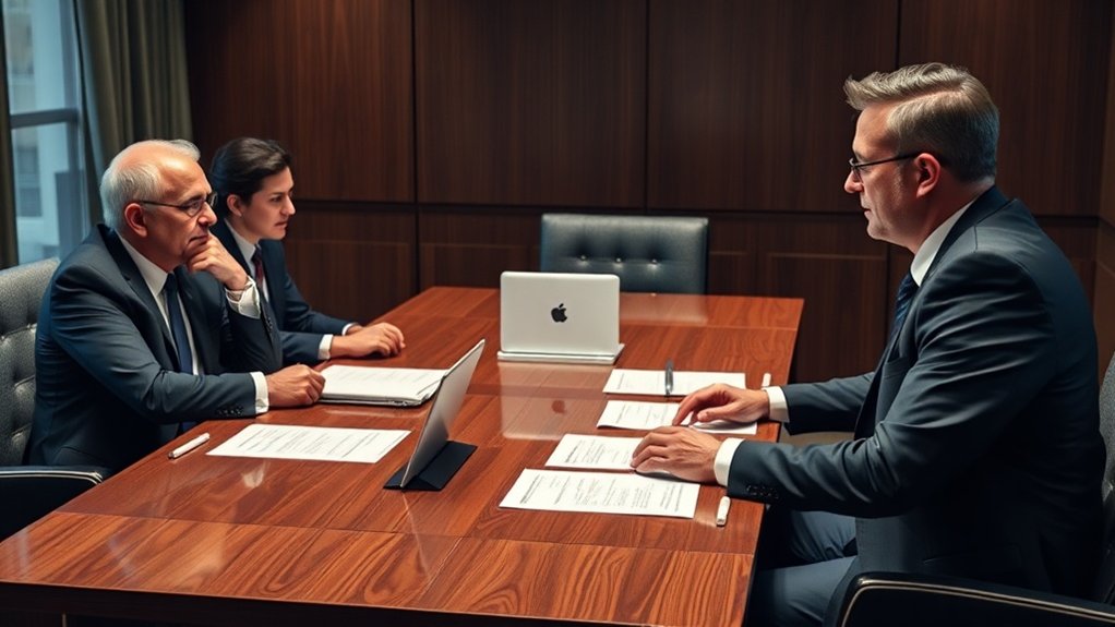 negociações iniciais com credores