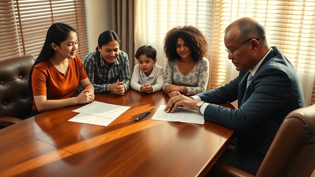 assistência jurídica para famílias