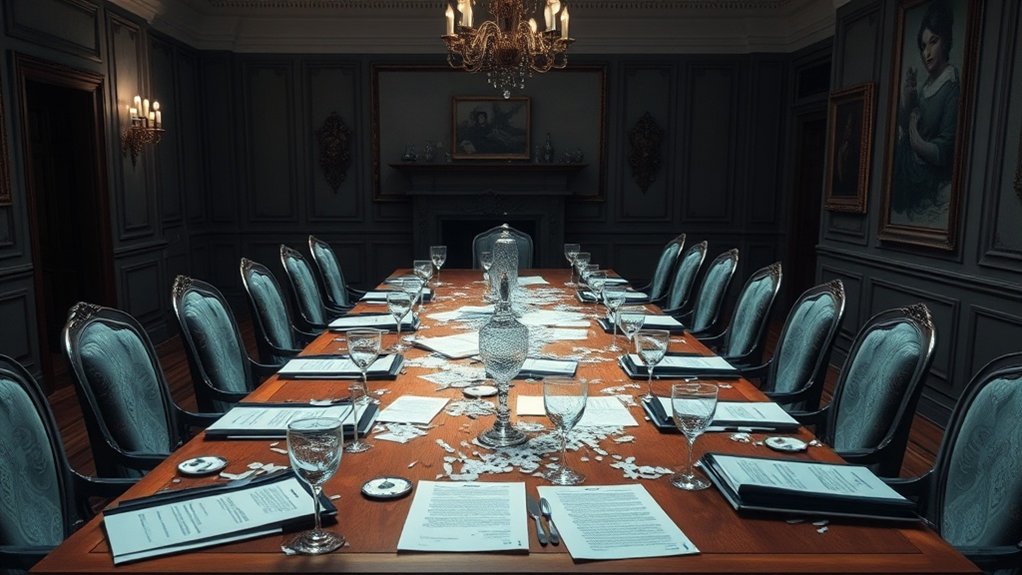 sinais de alerta de colapso organizacional