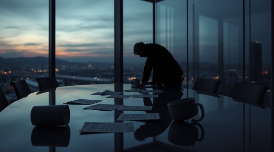 crise corporativa silenciosa