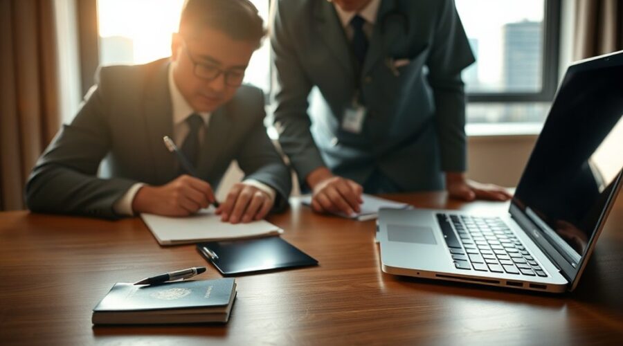 profissionais especializados em assistência a imigrantes