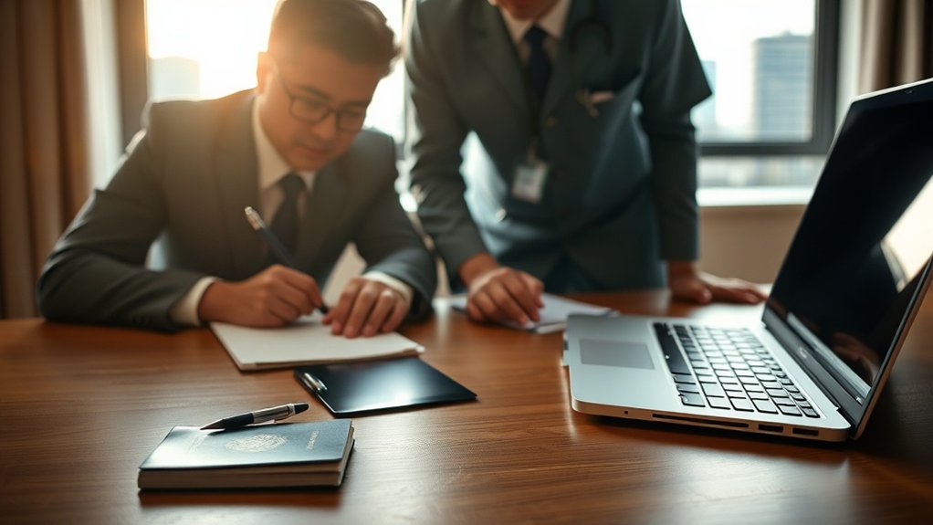 profissionais especializados em assistência a imigrantes