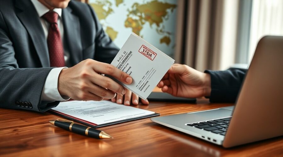 assistência jurídica especializada em vistos