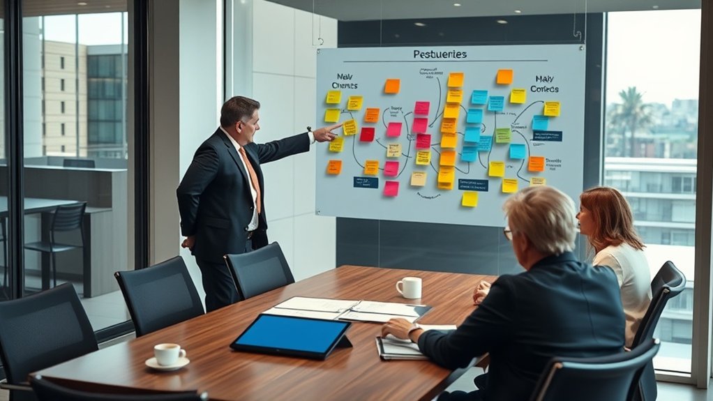 mapeamento de partes interessadas e comunicação