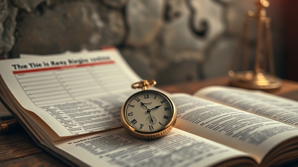 prazos legais para submissões