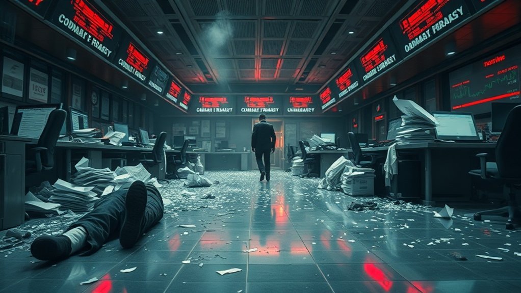 crise financeira incontrolável