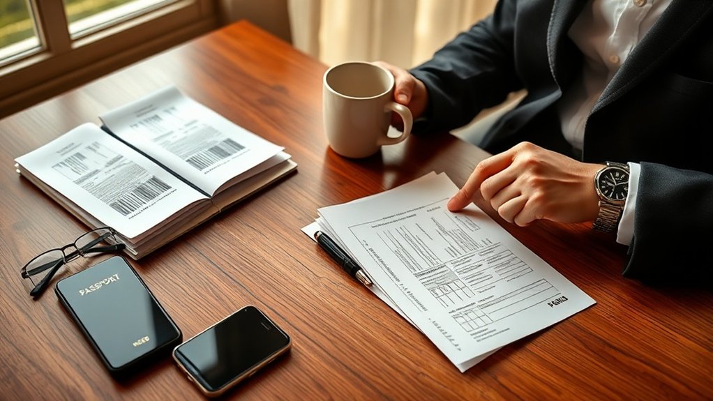 Checklist de preparação para entrevista de visto