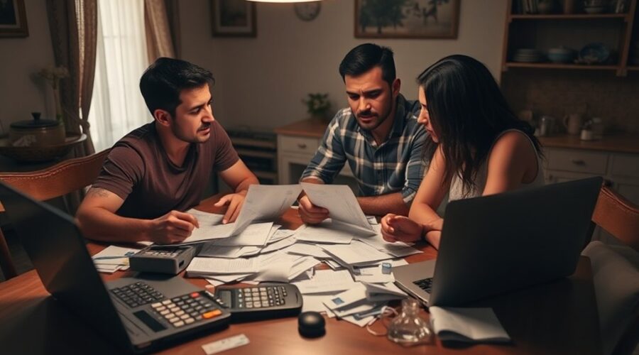 dívidas acumuladas exigem ação