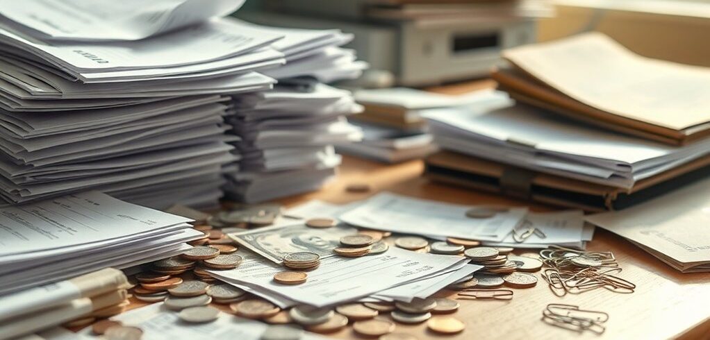 acúmulo de passivos sem pagamento