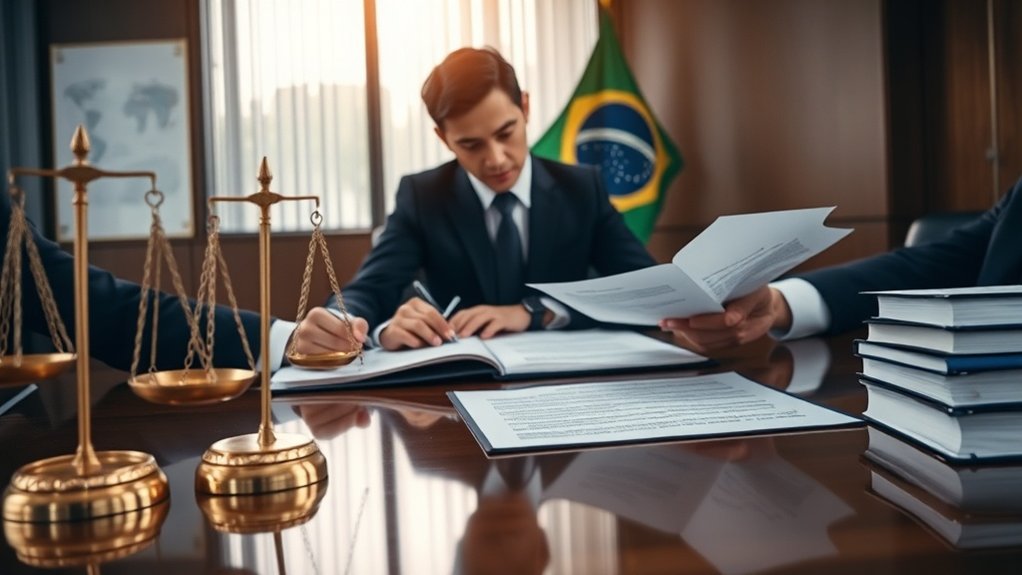 Quadro jurídico comercial brasileiro