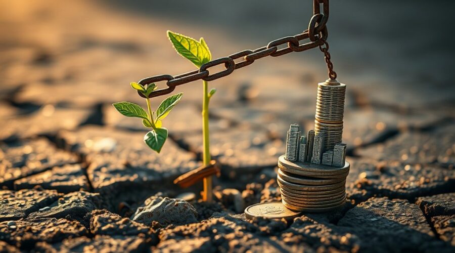 as dívidas brasileiras impedem o crescimento