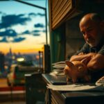 negócio em condição financeira crítica