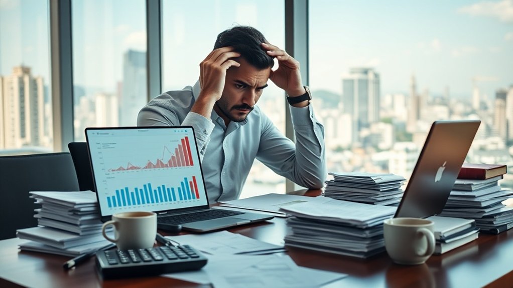 negócios enfrentando custos fixos