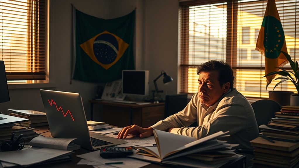 problemas de fluxo de caixa Brasil