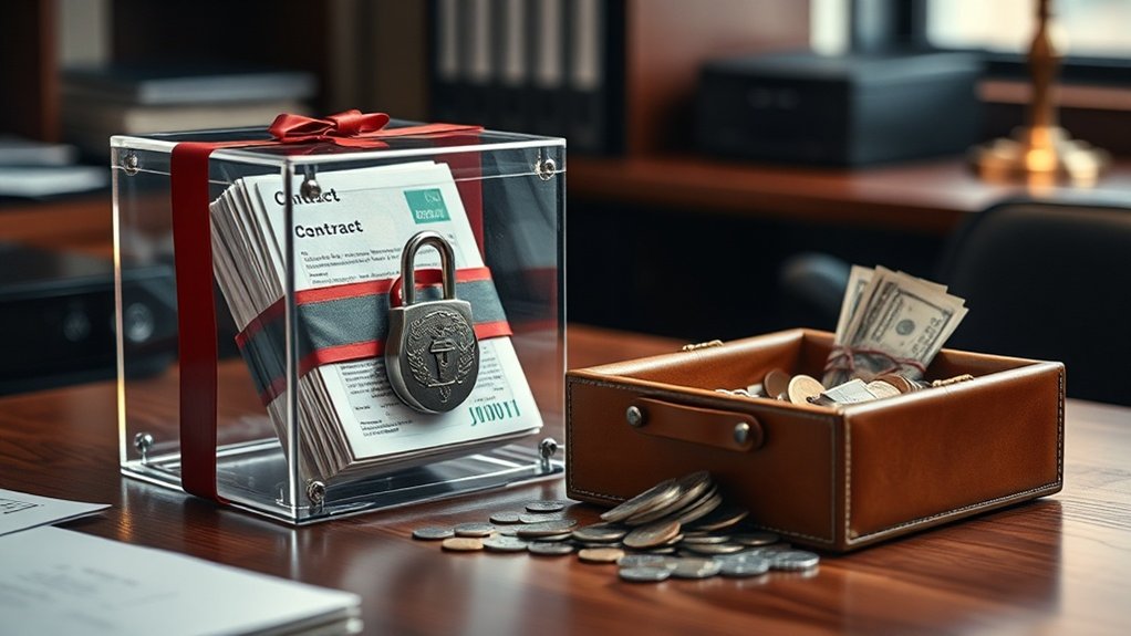 dinheiro reservado para obrigações