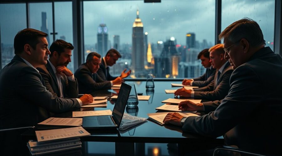 empresa à beira do colapso