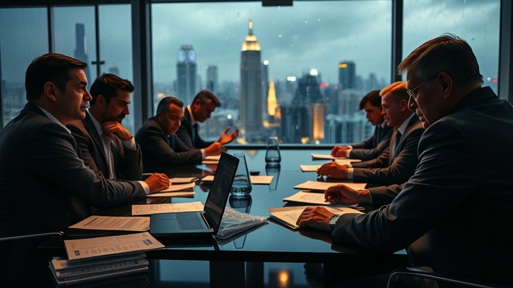 empresa à beira do colapso