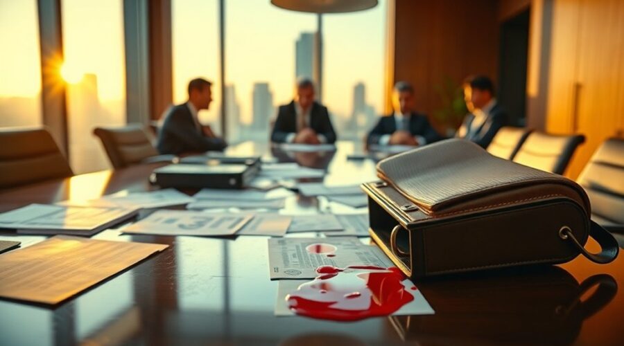 empresa constantemente endividada