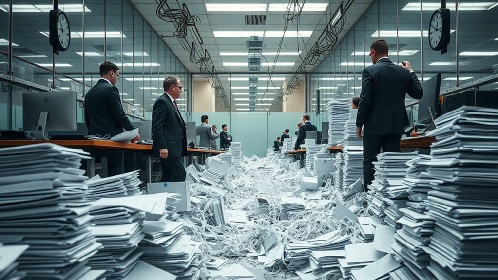 empresa sobrecarregada por compromissos