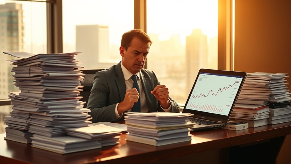 pressão corporativa sobre os passivos