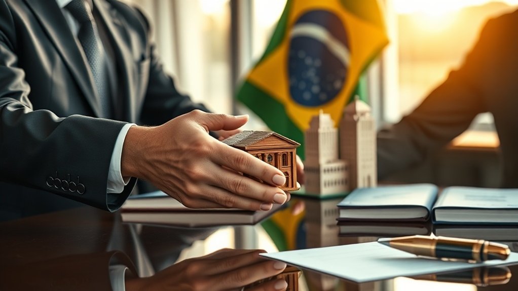 estrutura corporativa e acordos