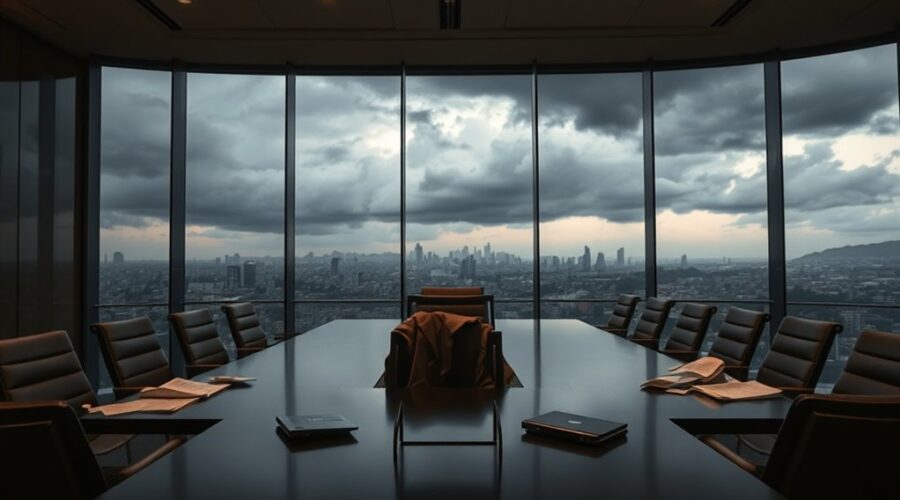 a crise afeta toda a gestão