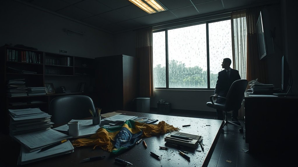 crise comprometendo a gestão do Brasil