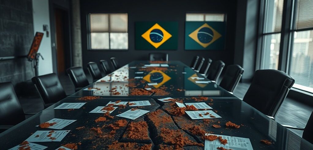 crise corroendo empresa brasileira