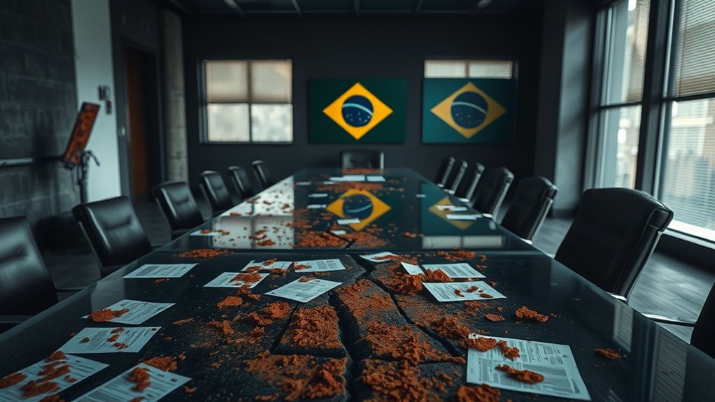 crise corroendo empresa brasileira