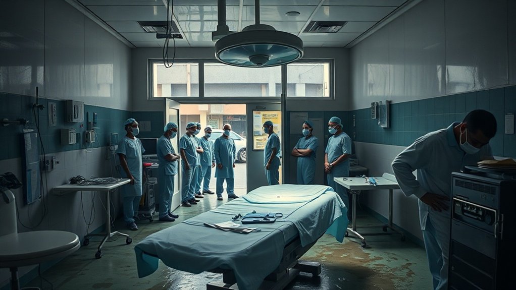 crise tornando a operação inviável