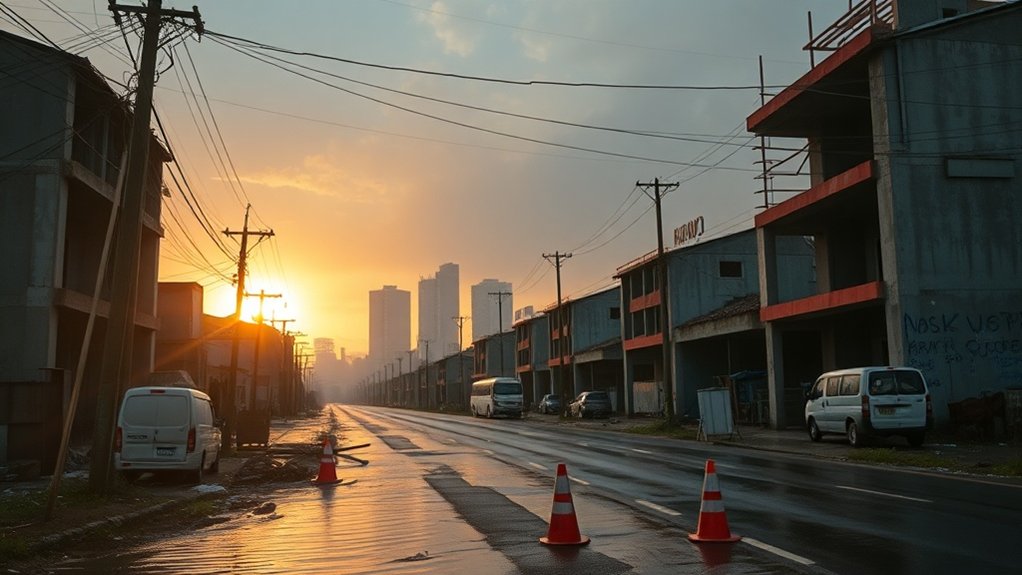 crise obstruindo o planejamento do Brasil