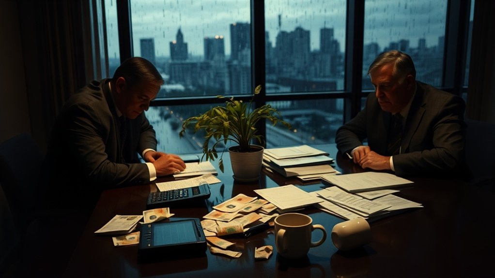 situação financeira crítica no Brasil