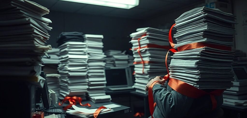 dívidas sufocando as operações da empresa