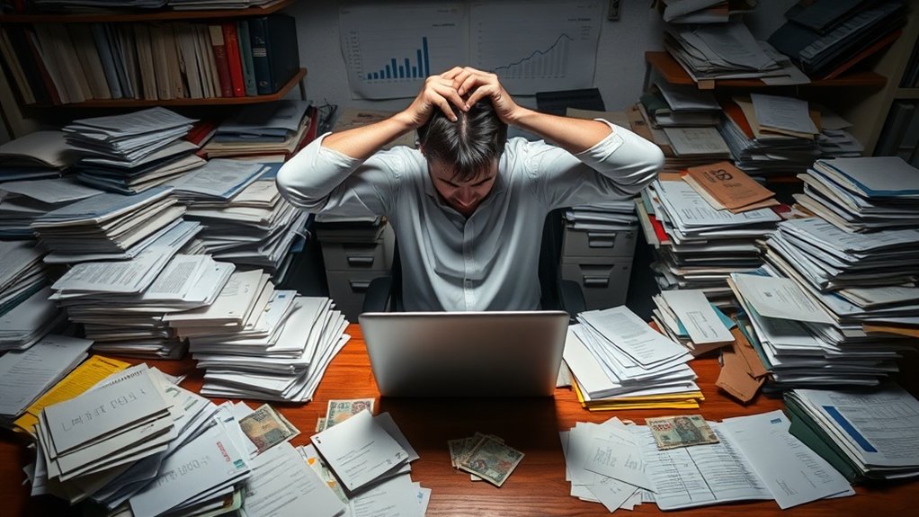 registros financeiros desorganizados penalidades