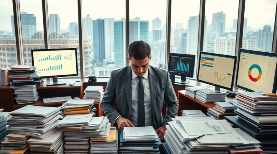 comprometimento excessivo negócios brasil